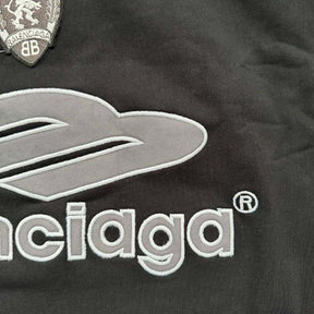 Moletom Balenciaga Polo 3B Football Black