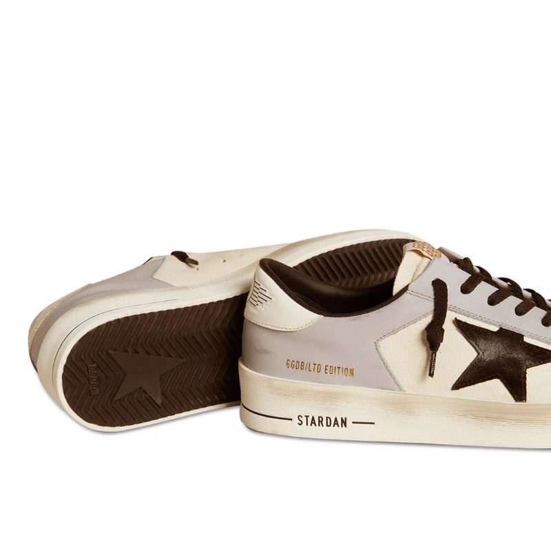 Golden Goose Stardan White Grey