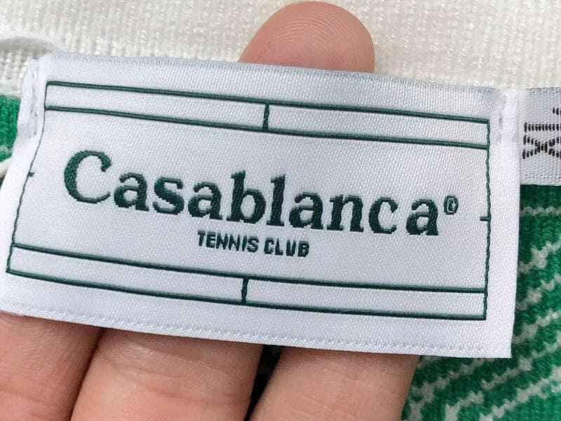 Camiseta Casablanca Jacquard Monogram Polo