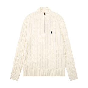 Ralph Lauren Suéter Tricô com zíper