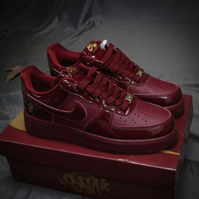 Air Force 1 x Central Cee x Syna World Low Dark Beetroot and Red Oxide