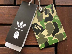 Camiseta BAPE x Adidas SSL Flame Japan Blue
