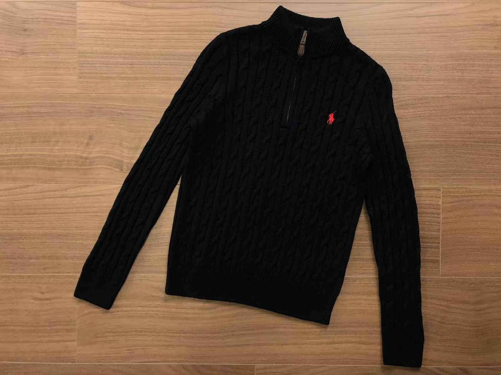 Ralph Lauren Suéter Tricô com zíper