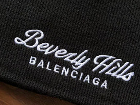 Gorro Balenciaga Beverly Hills Preto