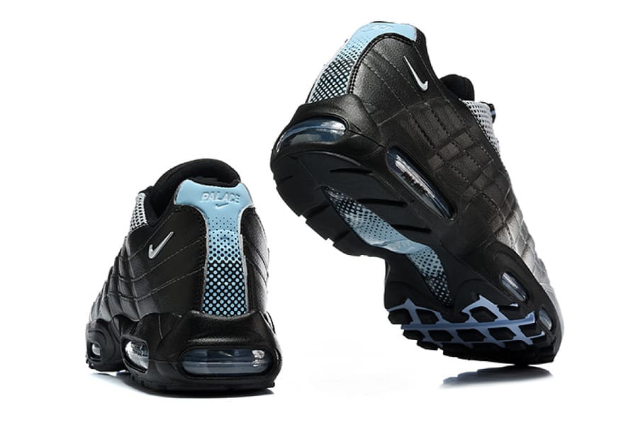 Palace x Nike Air Max 95 Metallic Silver Aluminum Black