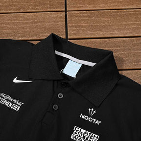 Camiseta Nike x NOCTA Polo Golfe Preta