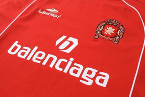 Pronta Entrega - Camiseta Balenciaga Milano #10 Soccer Jersey Oversized Red