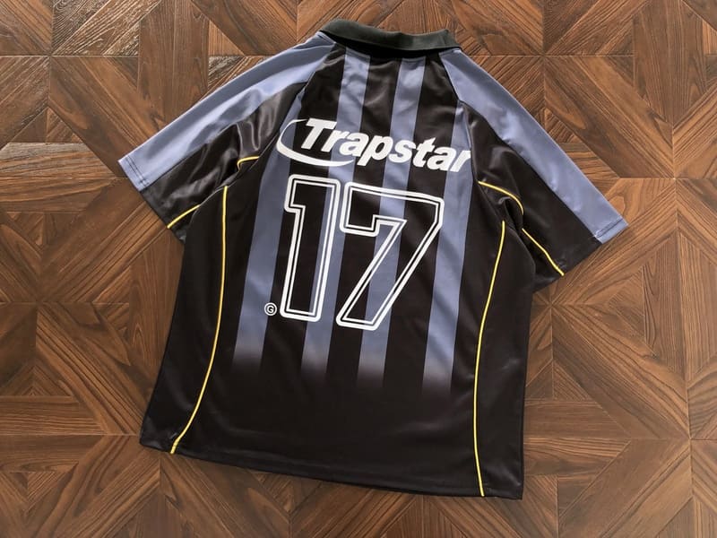Camiseta Trapstar Hyperdrive Striped Football Jersey