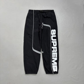 Calça Supreme S Paneled Track Preto