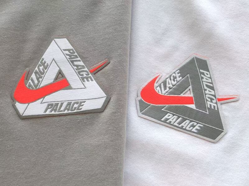 Camiseta England x Palace x Nike Pewter Grey