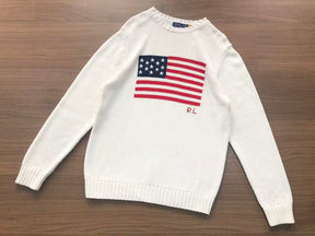 Ralph Lauren Suéter Iconic Flag Jumper