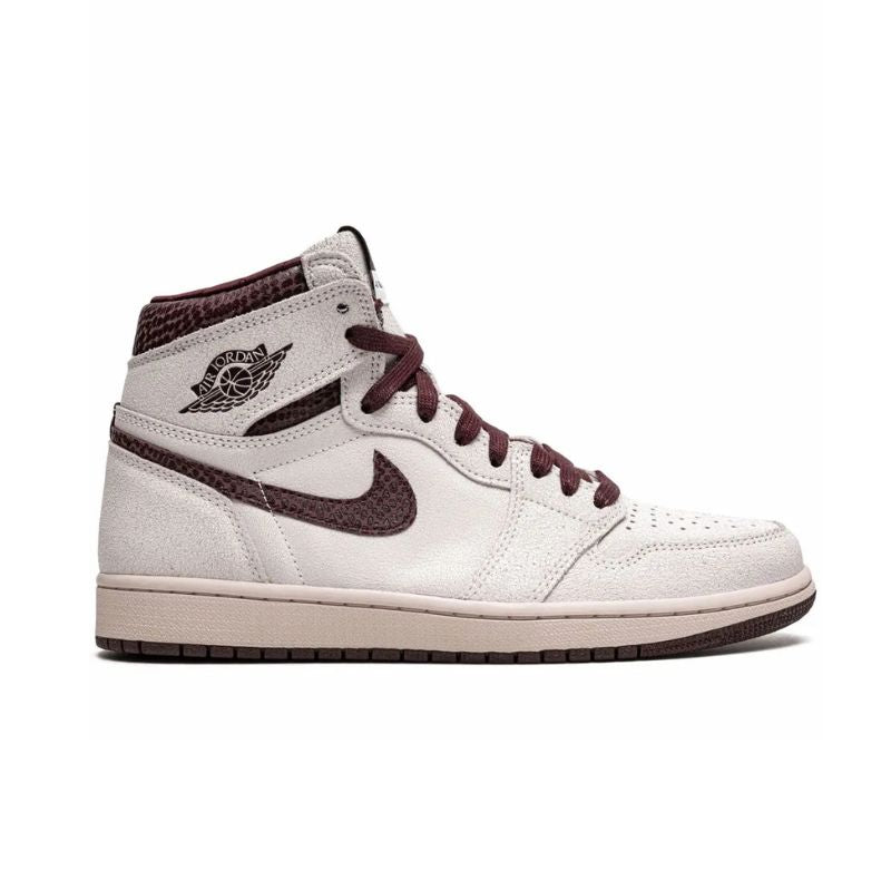 A Ma Maniere x Air Jordan 1 Sail and Burgundy