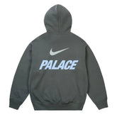 Moletom Palace x Nike Font Swoosh Charcoal