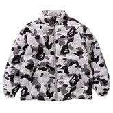 Jaqueta Bape ABC Camo Dupla Face Cinza