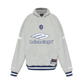 Moletom Balenciaga Polo 3B Football Grey
