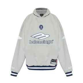 Moletom Balenciaga Polo 3B Football Grey
