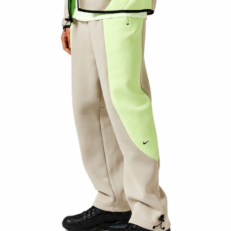 Calça Nike Tech Fleece Pro Cinza/Verde