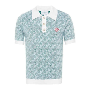 Camiseta Casablanca Jacquard Monogram Polo