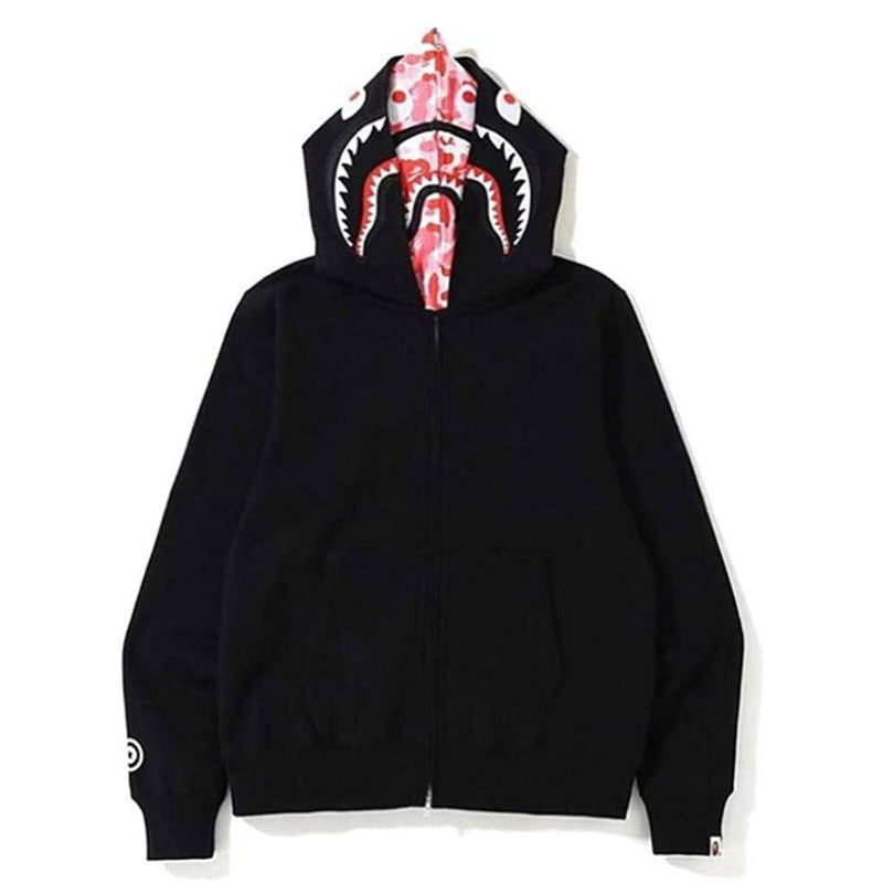Moletom Bape Shark ABC Pink Black