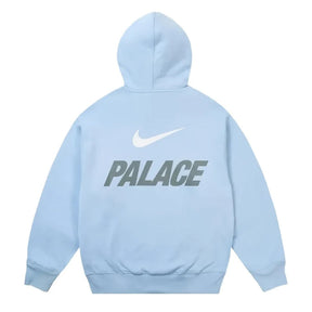 Moletom Palace x Nike Font Swoosh Sky Blue