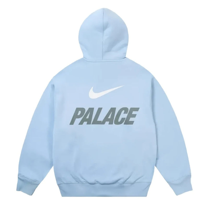 Moletom Palace x Nike Font Swoosh Sky Blue