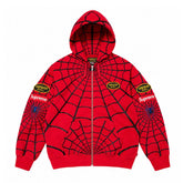 Moletom Vanson Leathers x Supreme Spider-Man Red