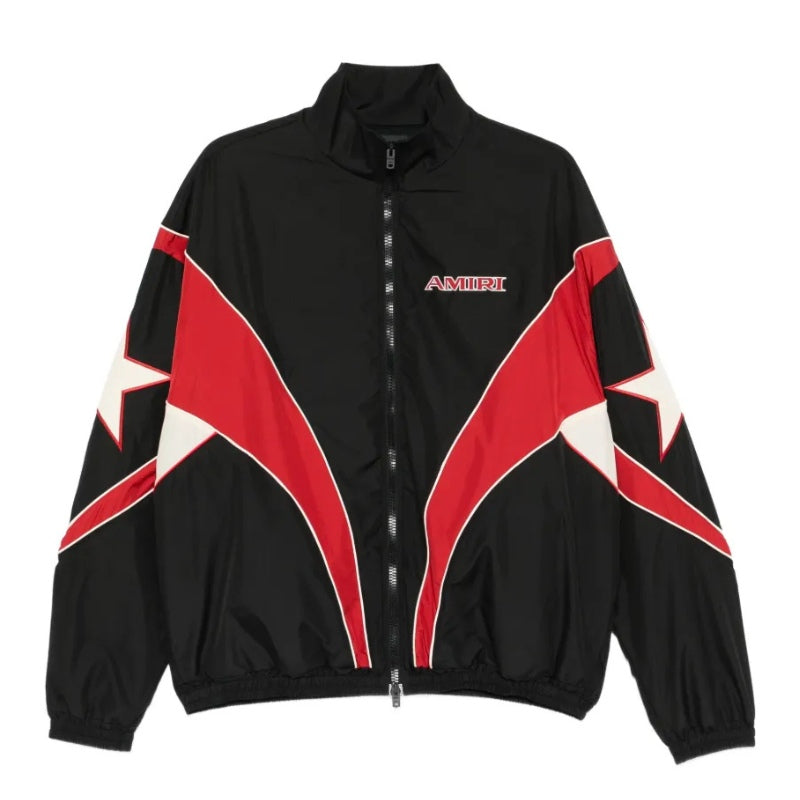 Jaqueta Amiri Sport Windbreaker Black/Red