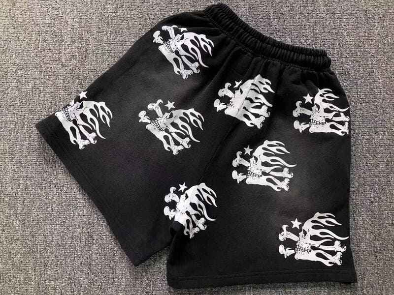 Shorts Hellstar Skull Black