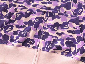 Moletom Bape Shark ABC Purple Camo