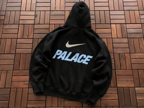 Moletom Palace x Nike Font Swoosh Black