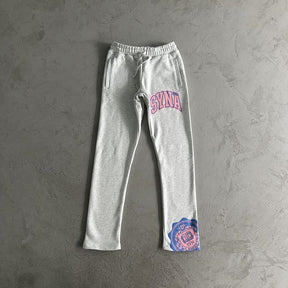 Conjunto Syna World College Logo Cinza/Rosa