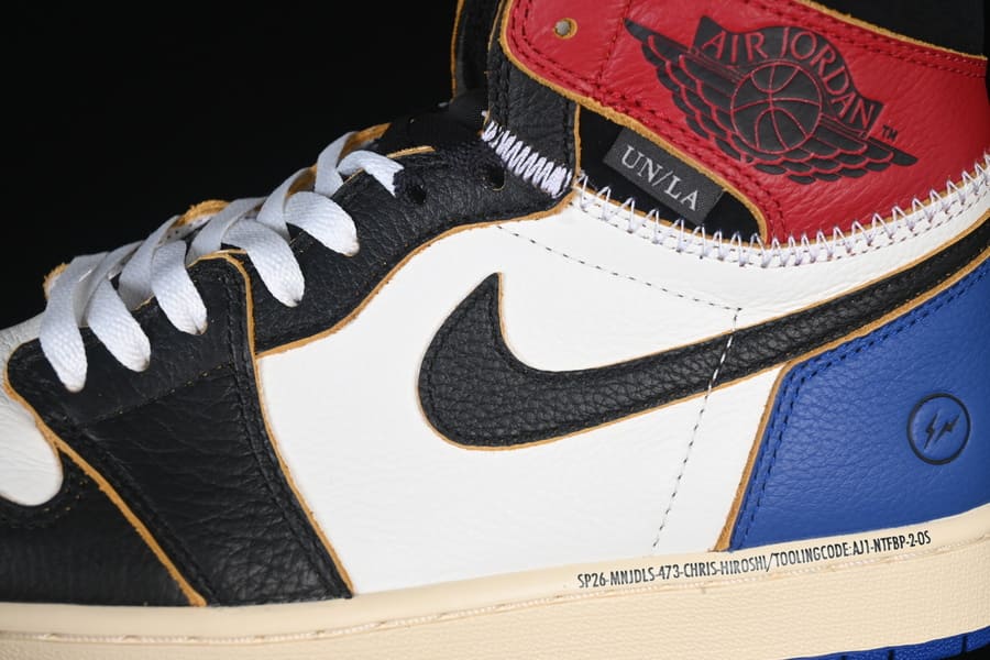 Union LA x Fragment x Air Jordan 1 Retro High OG SP Varsity Red Sport Royal