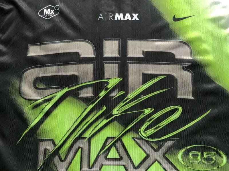Camisa Nike Air Max 95 Jersey Volt Neon Green