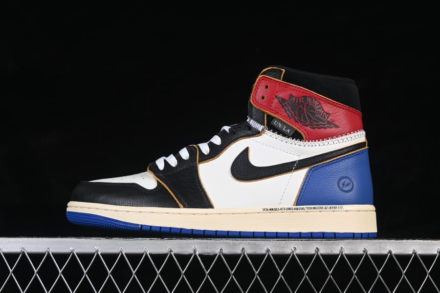 Union LA x Fragment x Air Jordan 1 Retro High OG SP Varsity Red Sport Royal