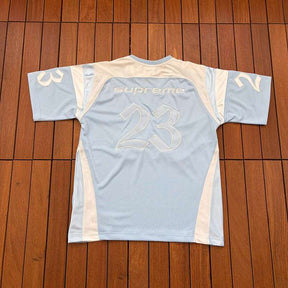 Camiseta Air Jordan x Supreme Jersey Light Blue