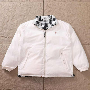 Jaqueta Bape ABC Camo Dupla Face Cinza
