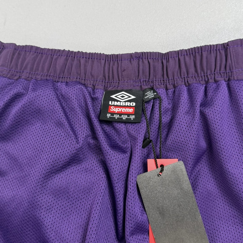 Conjunto Supreme x Umbro Cotton Ripstop Track Plum