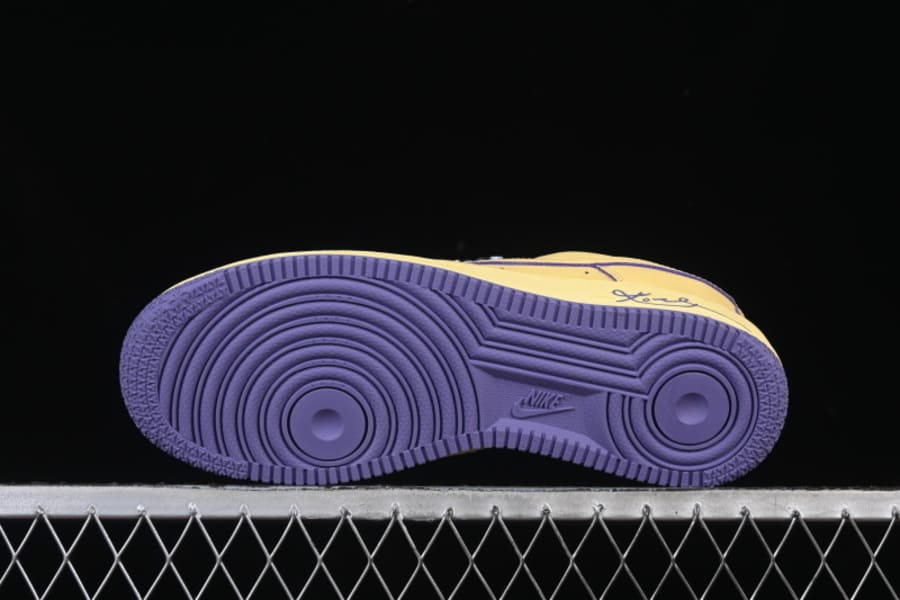 Kobe Bryant x Nike Air Force 1 Protro Mamba Mentality Soft Yellow