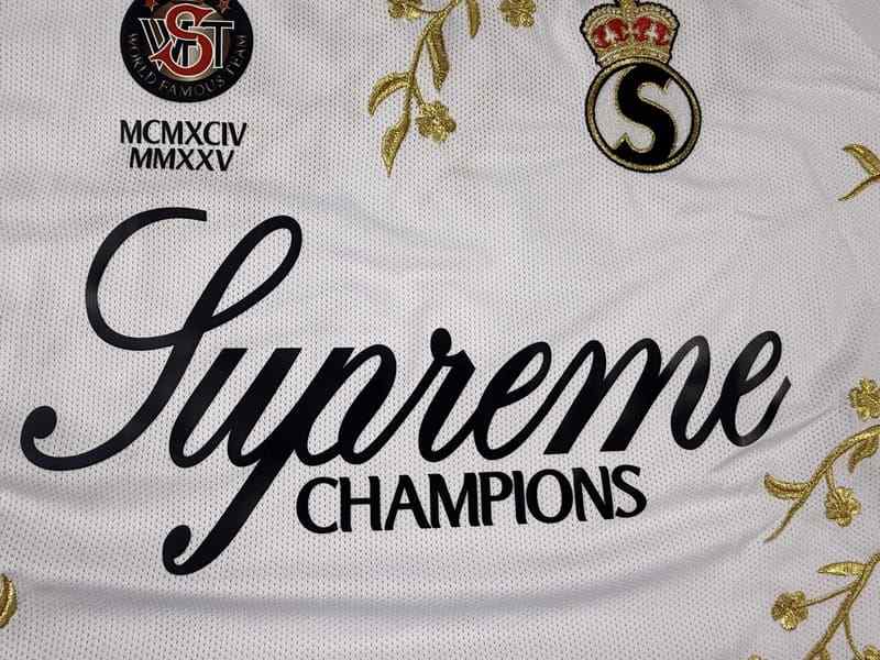 Camiseta Supreme Floral Soccer Jersey White
