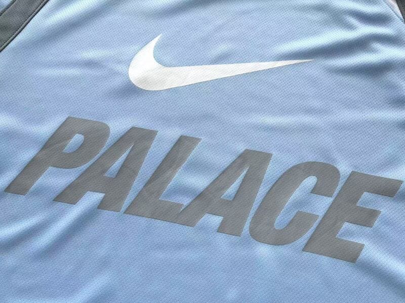 Camiseta Palace x Nike Jersey Sky Blue