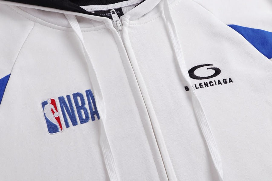 Moletom Balenciaga x NBA Oversized White